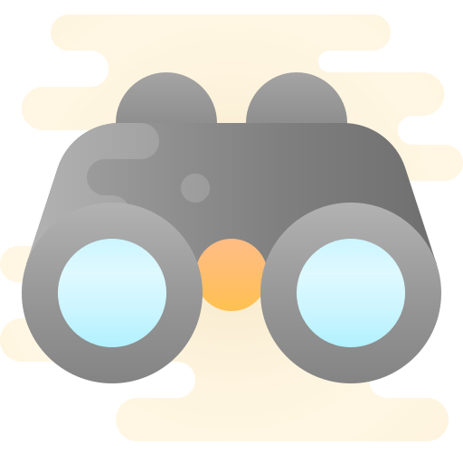binoculars search icon